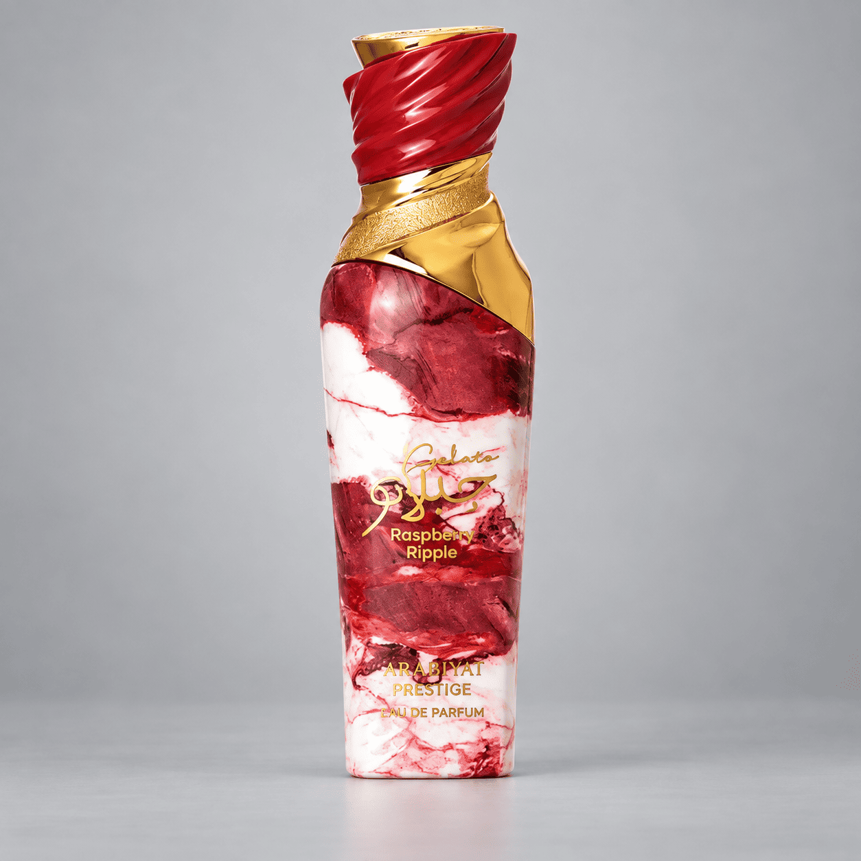 Gelato Raspberry Ripple Perfume Bottle - RED