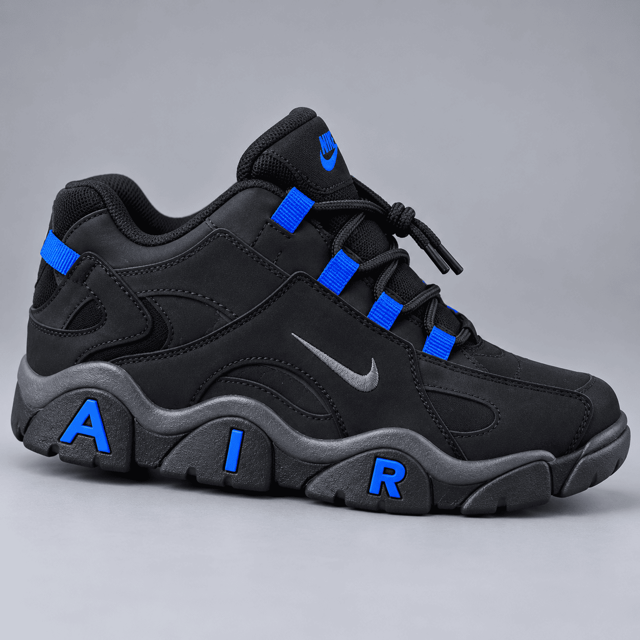 Chunky Air Sneaker - Black and Blue