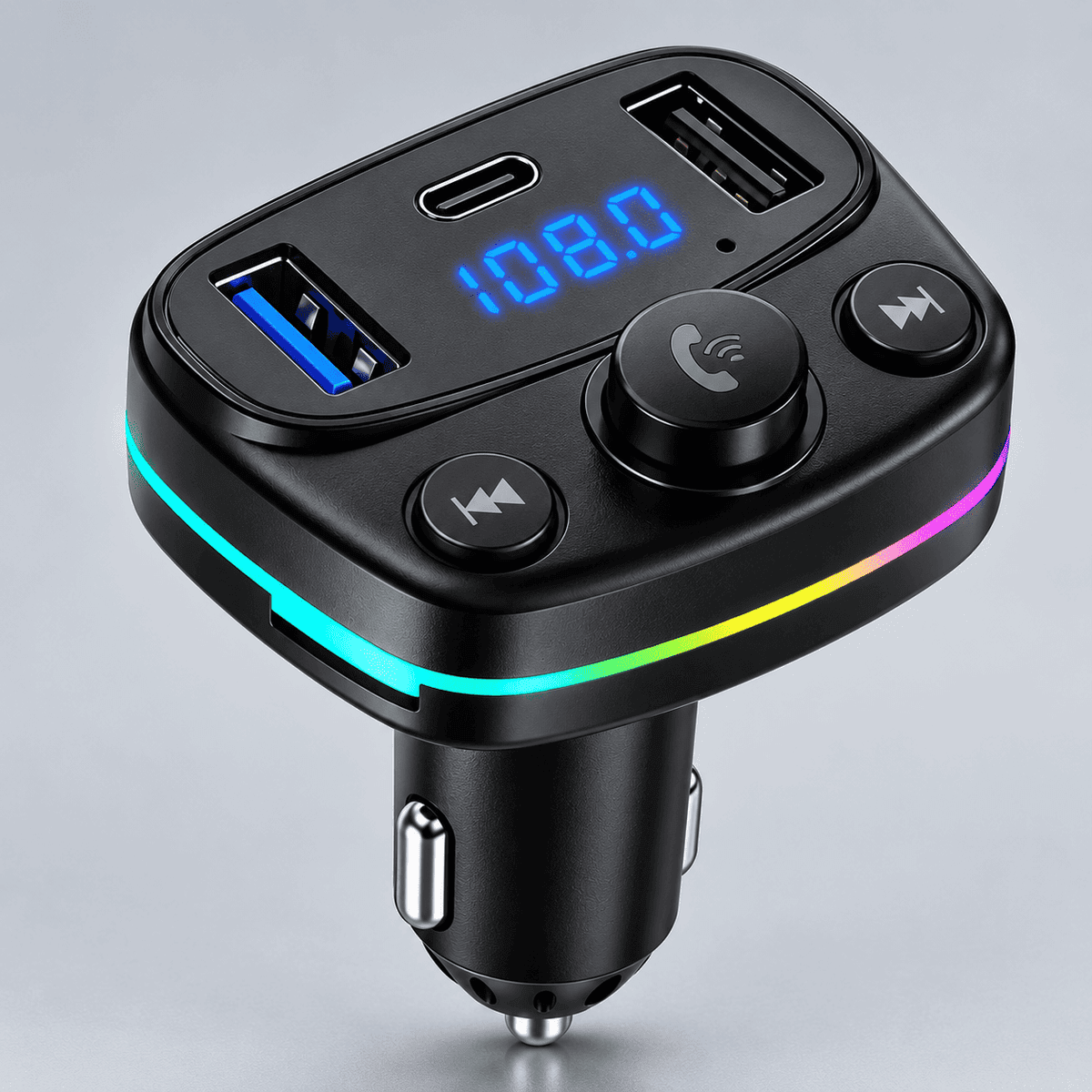 M44 Multifunction Wireless Car MP3 Player & FM Transmitter