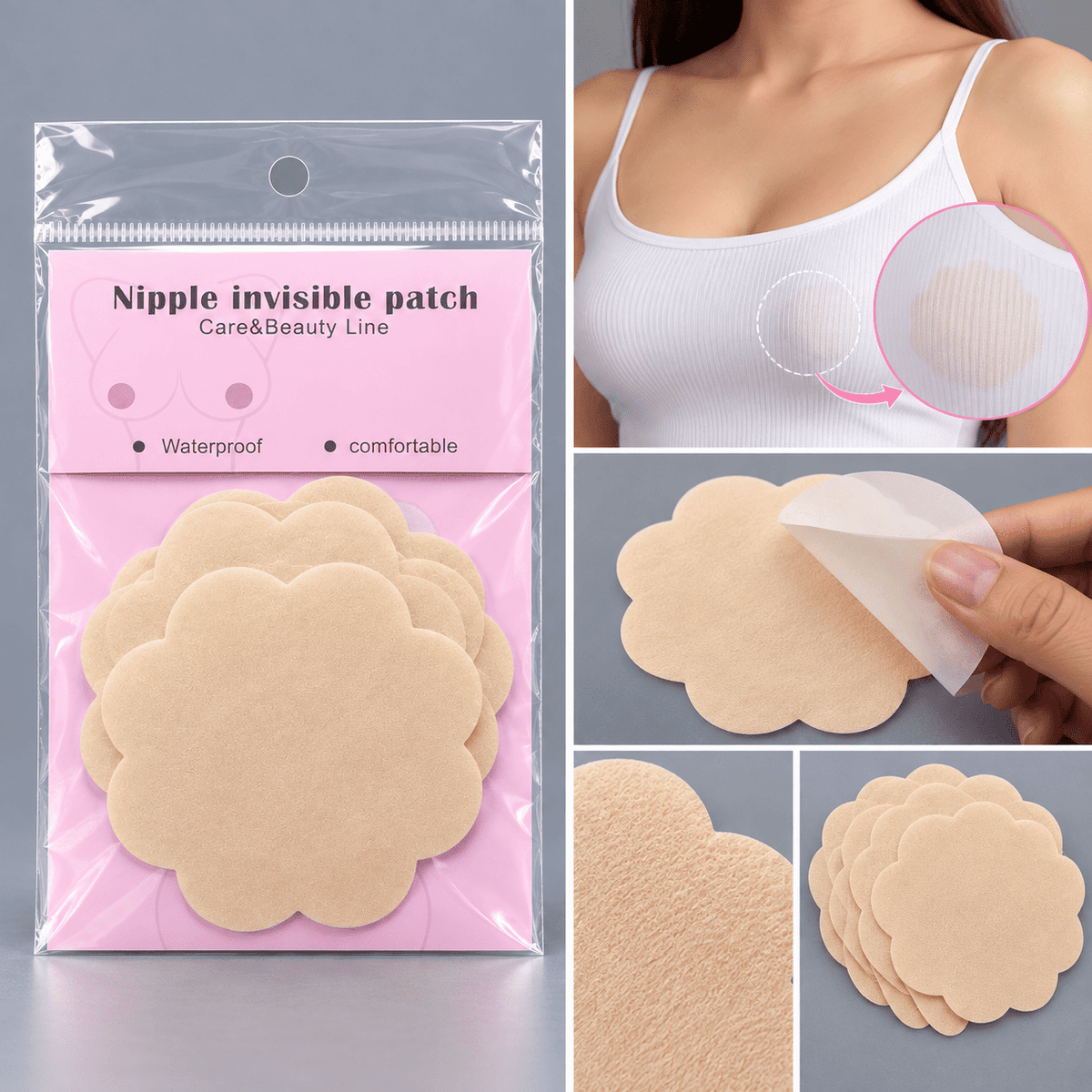 Invisible Adhesive Nipple Covers - Cycle - Cycle