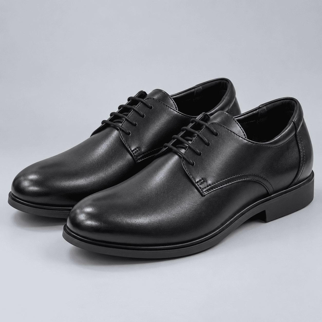 Men Classic Leather Derby Dress Shoes